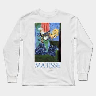 Calla Lilies, Irises and Mimosas (1913) by Henri Matisse Long Sleeve T-Shirt